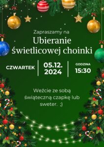 Ubieranie choinki