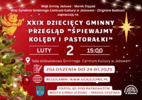 XXIX Dziecięcy Gminny Przegląd “Śpiewajmy Kolędy i Pastorałki”